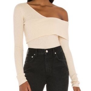 Revolve Lovers and Friends Booker Off Shoulder Sweater